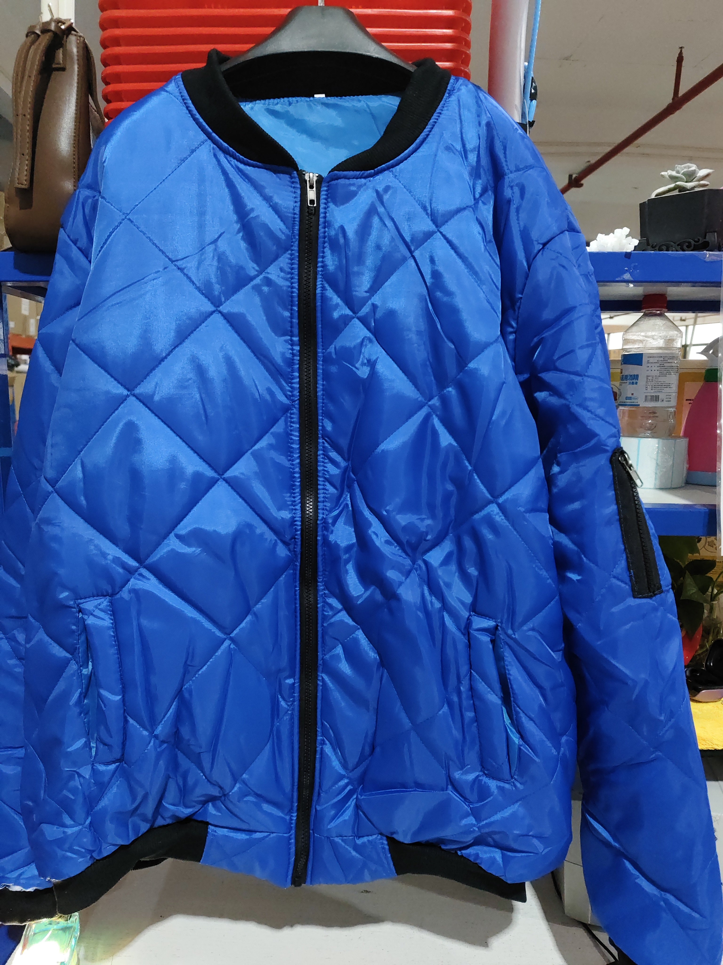 Men's Rhombus Design Casual Coat - Trendy Outerwear