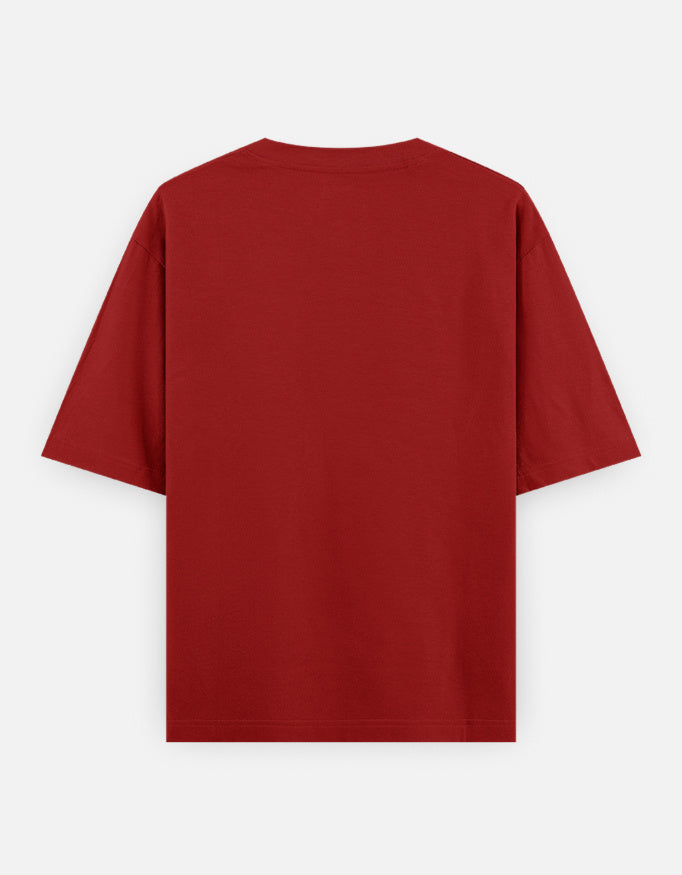 Round Neck Cotton Blend Navy Blue T-Shirt Low Price Just 499