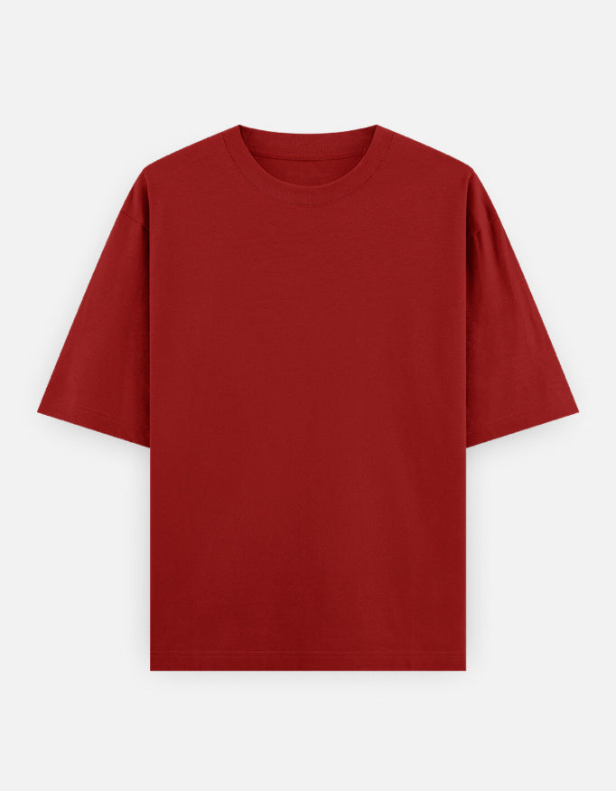 Round Neck Cotton Blend Navy Blue T-Shirt Low Price Just 499