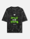 Unisex Acid Washed Oversized T-shirts