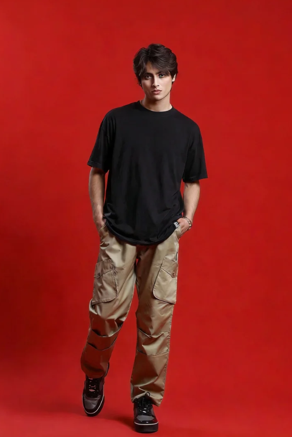 Oversized Black T-Shirts For Men And Women