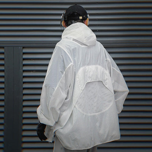 Men's Hooded Sun Protection Jacket - Lightweight UV Shield