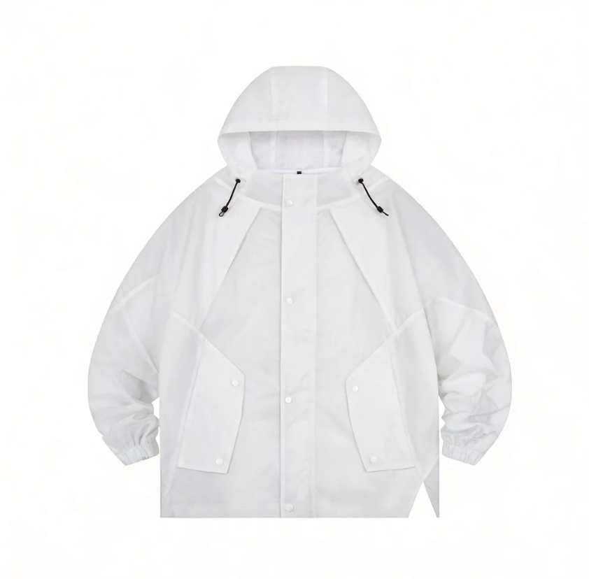 Men's Hooded Sun Protection Jacket - Lightweight UV Shield