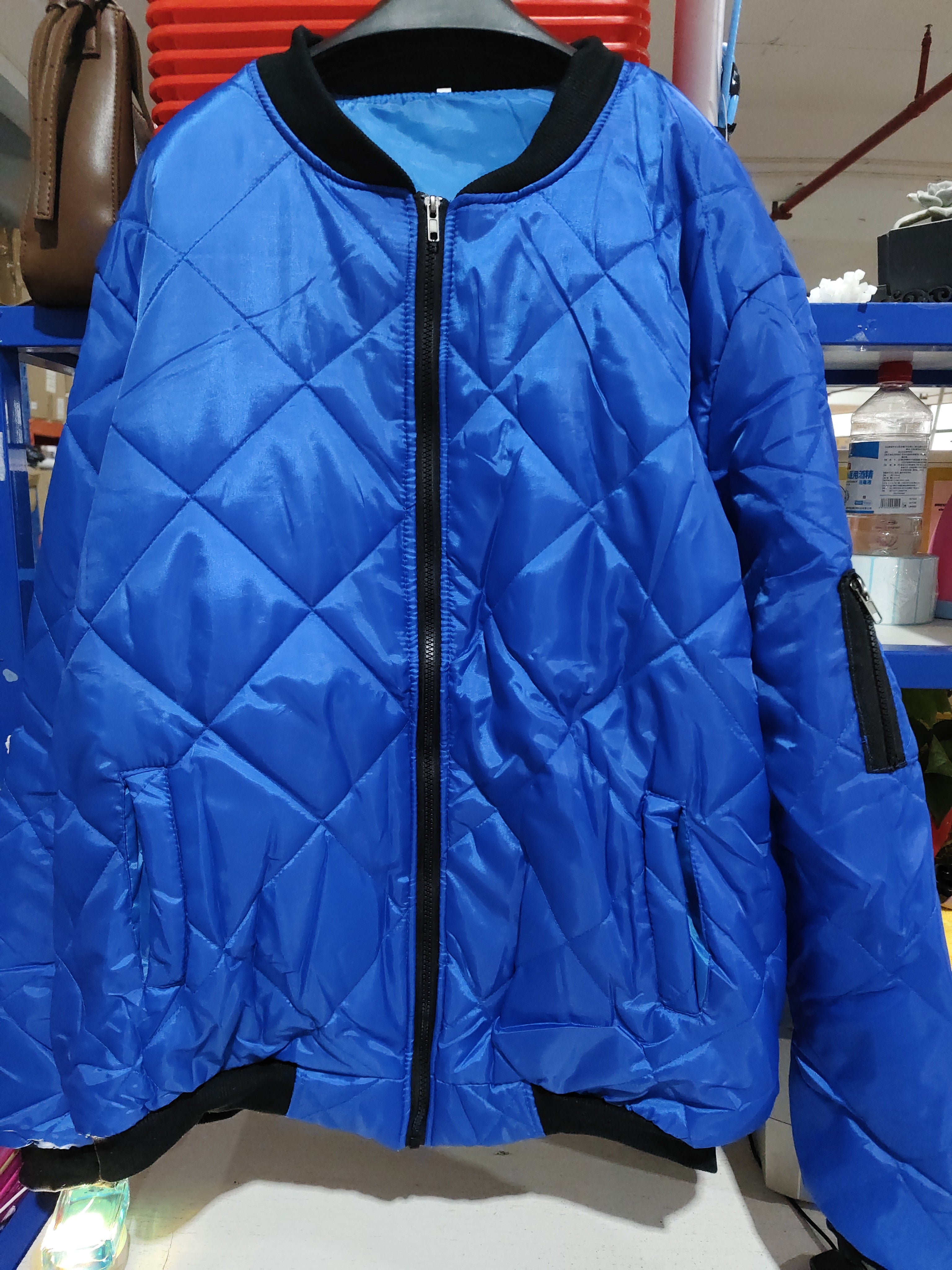 Men's Rhombus Design Casual Coat - Trendy Outerwear